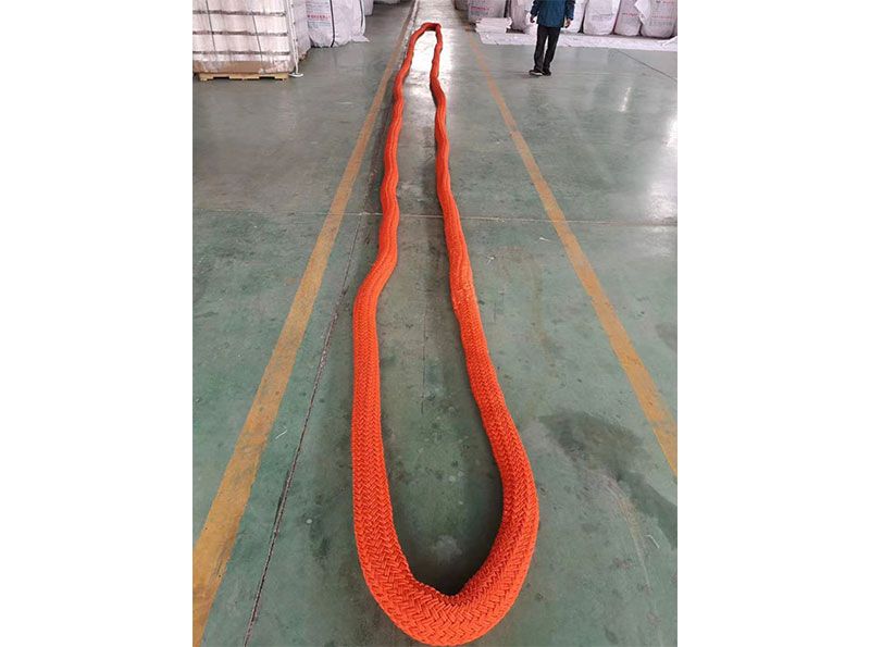 Ultra high molecular weight polyethylene ring sling