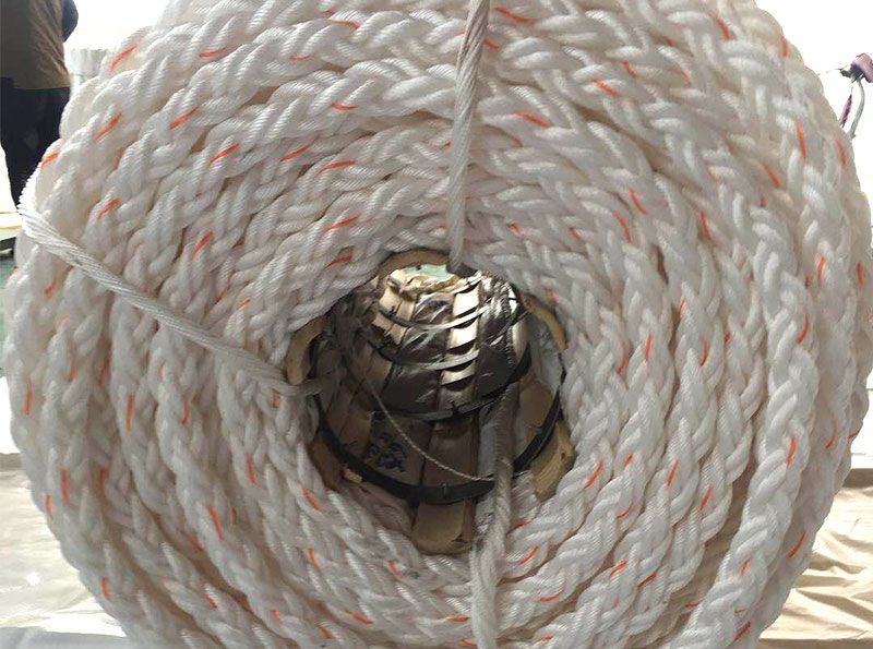 Polypropylene eight strand rope