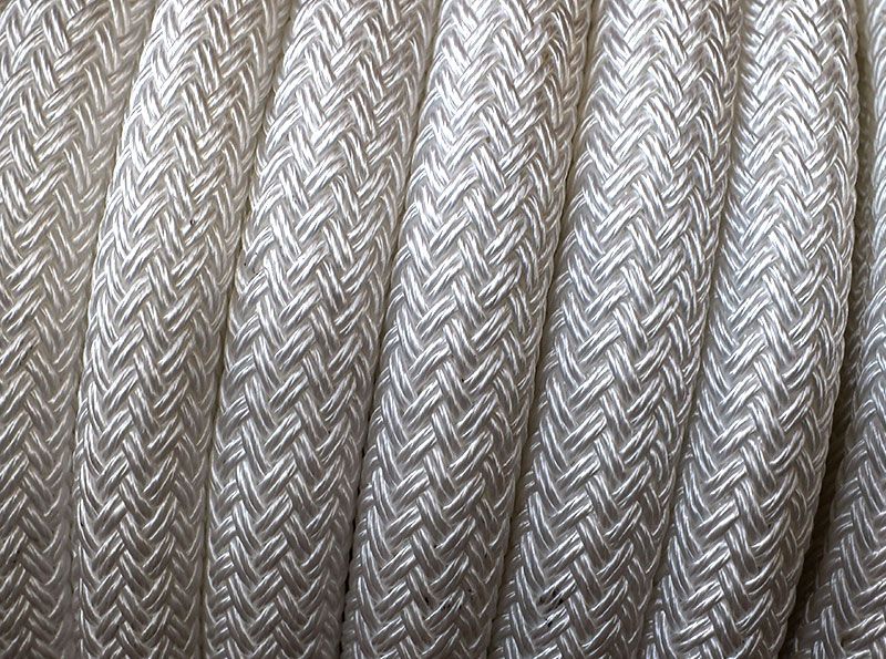 Polypropylene filament double-layer woven rope