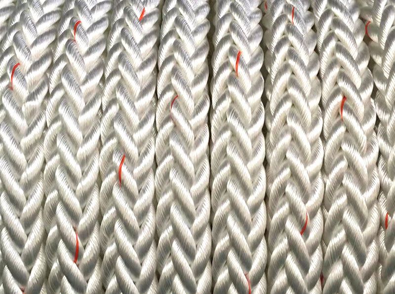 Twelve strand polyester rope